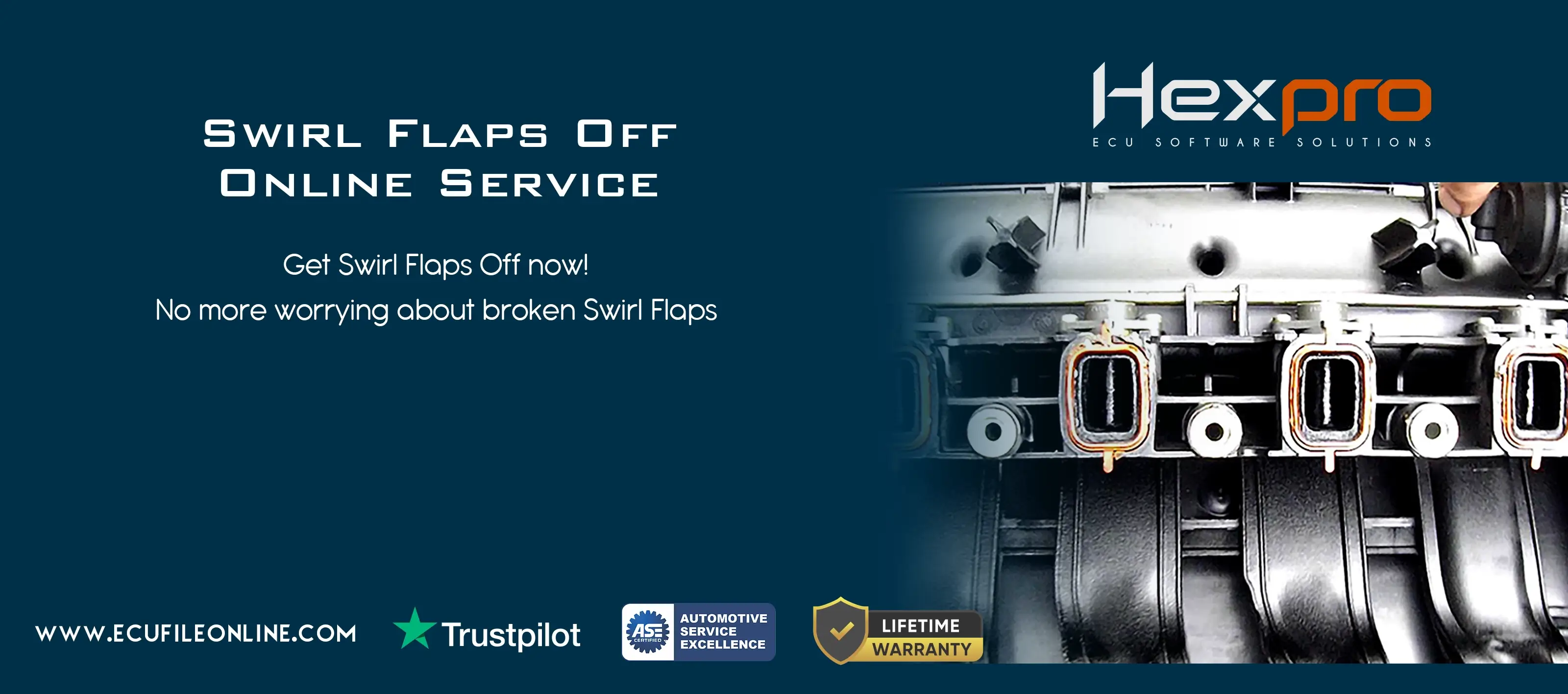 Swirl Flaps Off Online Tuning Service | HEXPRO